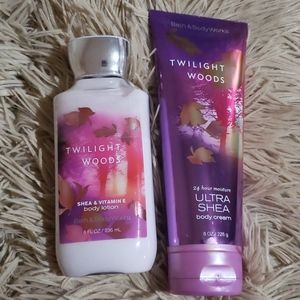 Twilight Woods lotion & body cream